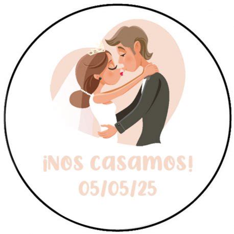 Pegatinas Para Bodas Personalizadas