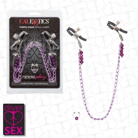 Pinzas Para Los Pezones Con Cadena Sex Shop