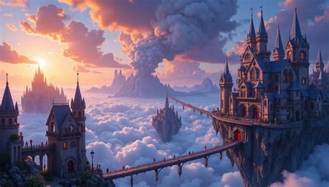 Free Floating Castle Kingdom Image - Castle, Floating, Fantasy ...