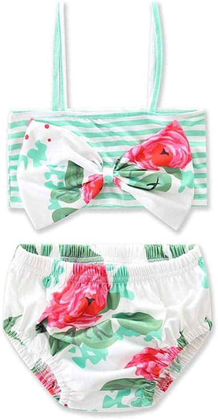 Bikini de playa de verano para niños pequeños Niñas niños estampado