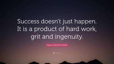 Can success happen serendipitously or is hard work the only way 26