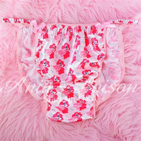 Valentines Day Shiny Satin String Bikini Mens Panties Skirt Bra Tube Top Pink Pie Princess