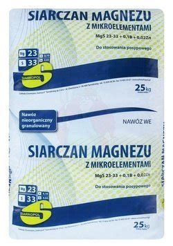 Siarczan Magnezu Z Mikroelementami Kg Asortyment Nawozy Nawozy