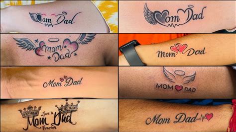 Mom Dad Tattoo Designs Ideas New Mom Dad Tattoo Designs HD Video