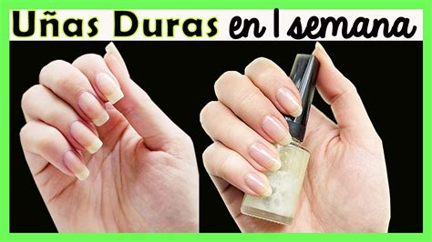 Qué le puedo echar al ESMALTE para ENDURECER las UÑAS YouTube