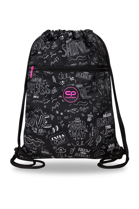 Coolpack Worek Na Buty Vert B W Scribble Coolpack Sklep Empik