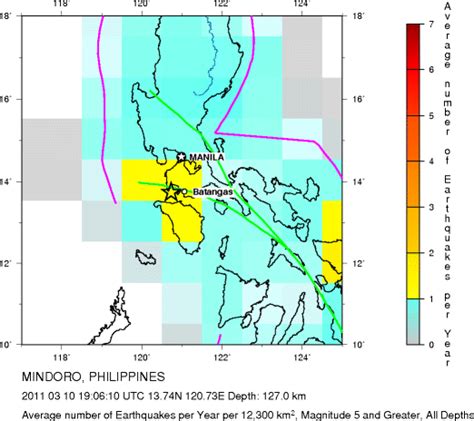 Earthquake Epicentered Near Lubang Island Marinduque Rising