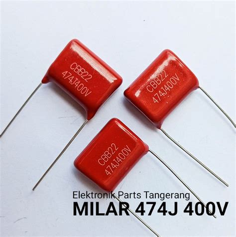 Kapasitor Milar J V Capacitor Milar J V Kapasitor Milar