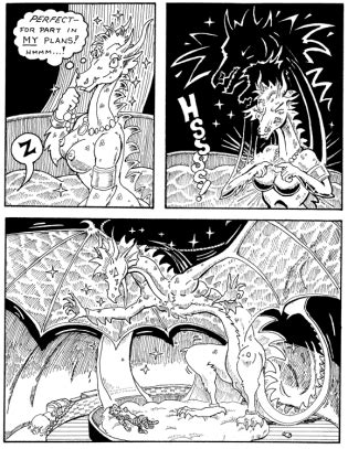 The Dragoness In Amber Luscious Hentai Manga Porn