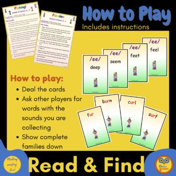 Digraphs Trigraphs Read And Find Fun Families Games For Pre K To