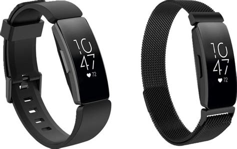 Kelerino Siliconen En Milanees Bandje Geschikt Voor Fitbit Inspire Hr