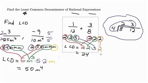 How To Find The Common Denominator