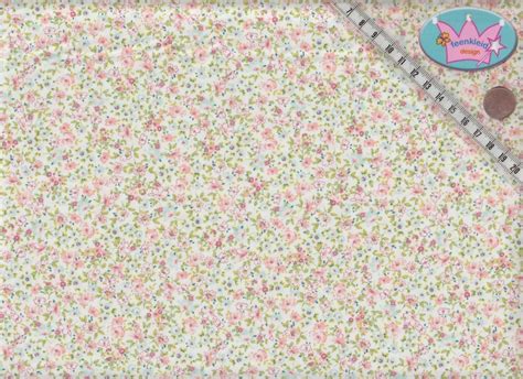 BW Fabric 50 Cm Hilco Florencia 100 Cotton Poplin Flowers Etsy UK