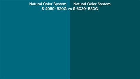 Natural Color System S 4050 B20g Vs S 6030 B30g Side By Side Comparison