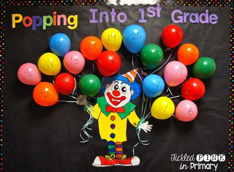 Free Summer Countdown Bulletin Board W Activities For Each Day Circus Theme Classroom Circus