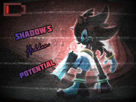 Shadow Has So Much Potential Sonic The Hedgehog Amino