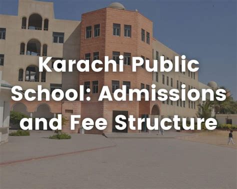 Karachi Public School: To Grow from Strength to Strength