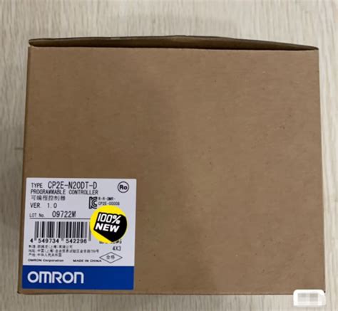 1PCS New Omron CP2E N20DT D CP2EN20DTD Programmable Controller In Box