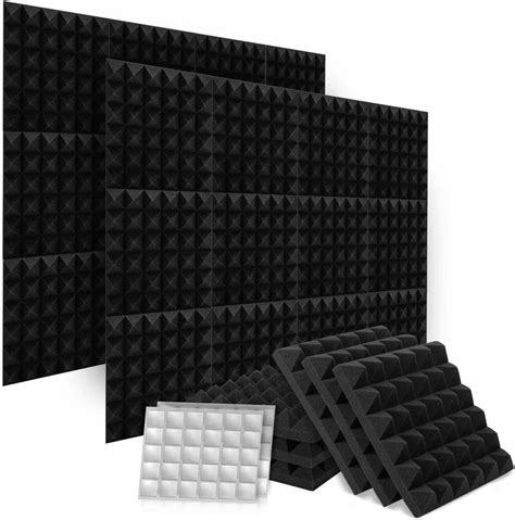 Acoustic Foam Panels 2 X 12 X 12 Orcust 12 Pack Sound Proofing