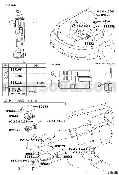 Engine Fuel Tool Toyota Corolla Altis Sed Wg Nze L Aemdkv Ce