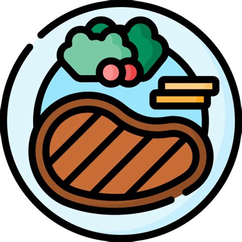 Steak Free Food And Restaurant Icons