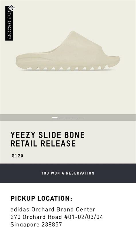 Yeezy Slide Bone 2022 [us Uk 10] Men S Fashion Footwear Flipflops And Slides On Carousell