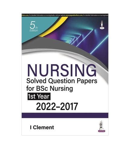 Nursing Solved Question Papers For Bsc Nursing St Year By