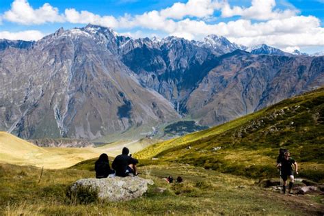 How to hike from Kazbegi to Gergeti Trinity Church and Gergeti Glacier