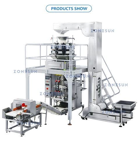 Zonesun Zs Gw Automatic Granule Feeding Weighing Filling Sealing Mac