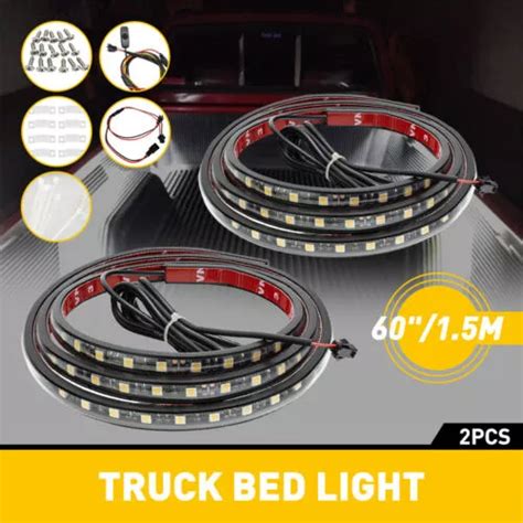 2pcs 60 Led Bar Truck Bed Lights Cargo Work Strips Lamp Ggg Meses Sin