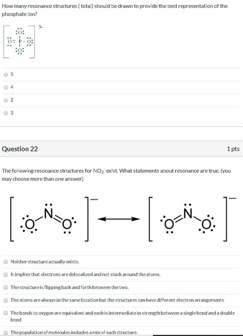 Solved How many resonance structures (total) should be drawn | Chegg.com