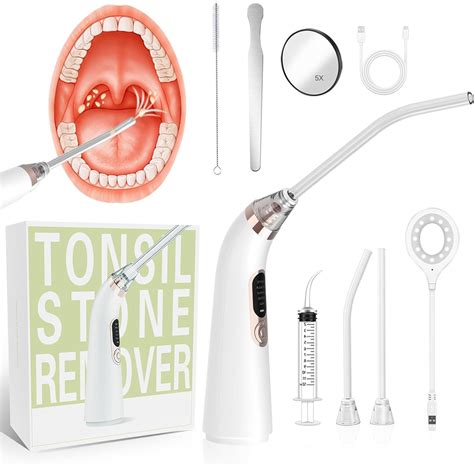 Amazon Voraiya Tonsil Stone Remover Electronic Vacuum Tonsil