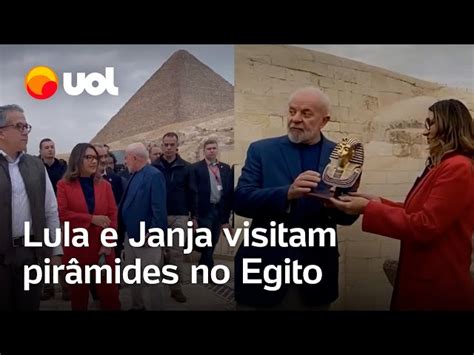 Lula E Janja Visitam Pir Mides De Giz No Egito Em Dia Sem Agendas