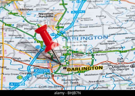 town centre  darlington county durham england britain stock photo  alamy