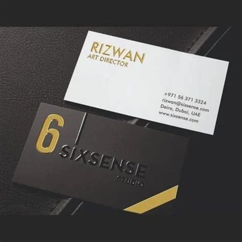 Customize UV Business Card at Rs 1.6/piece | New Delhi | ID: 26063064762