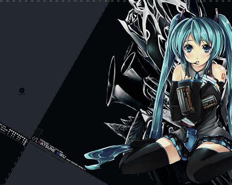 Hot Hatsune Miku Wallpaper
