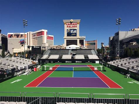 Vegas Hotel News Tennis Court Arena At Caesars Palace