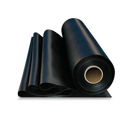 Buy 2m X 20m Extra Thick Black Heavy Duty Polythene Sheeting Roll 250mu