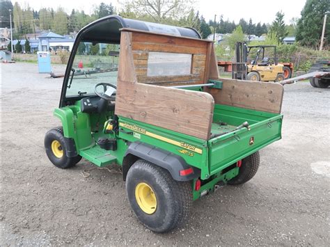 John Deere 4x2 Gator Wmanual Dump Box Kenmore Heavy Equipment Contractors Equipment