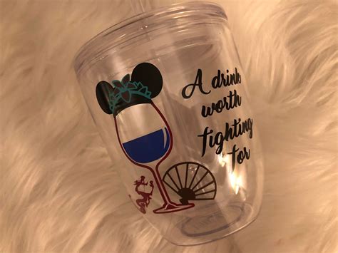 Disney Princess Inspired Wine Glasses Disney Wine Glass Etsy