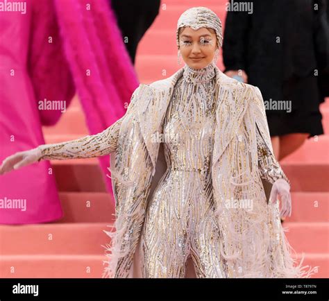 New York Ny May 06 2019 Gigi Hadid Arrives For The 2019 Met Gala