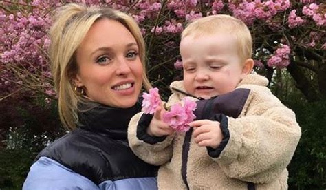 Jorgie Porter Sticks With Nature Theme As She Names Newborn