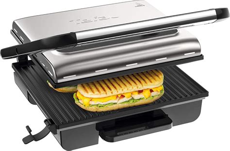 Tefal Grill Inicio Adjust GC242D Griglia Da Carne Pesce E Verdura