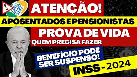 Inss Envia Comunicado Geral Para Aposentados E Pensionistas Prova De