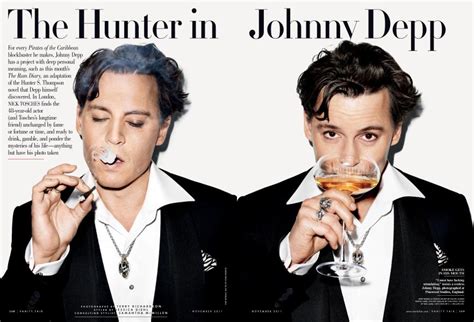 The Hunter in Johnny Depp | Vanity Fair | November 2011