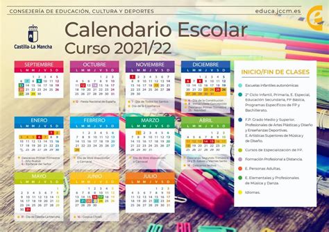 Calendario Escolar 2021 2022 En Castilla La Mancha Hot Sex Picture