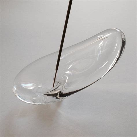 Amorphous Handmade Blown Glass Incense Holders Incense Holders Glass Blowing Incense