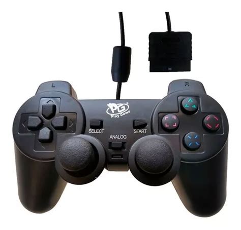 Controle Dualshock 2 Fio Para Ps2 E Ps1 Play Game Escorrega o Preço