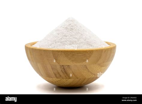 Natural Minaret Crystal Non Iodized Grinding Salt Isolated On White