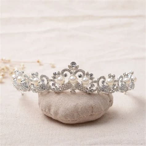 Wspania A Per A Rhinestone Korony Lubne Diadem Moda Diadem Kryszta Owy